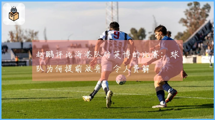 赵鹏评论海港队对英博的比赛：球队为何提前放弃，令人费解